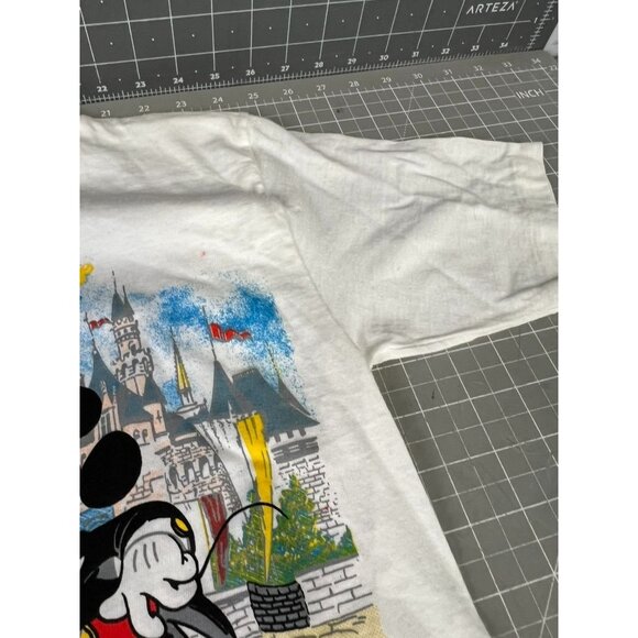 Vintage Mickey Mouse 60th Birthday Tee 1928-1988 Men's S 100% Cotton Disney - Picture 4 of 10
